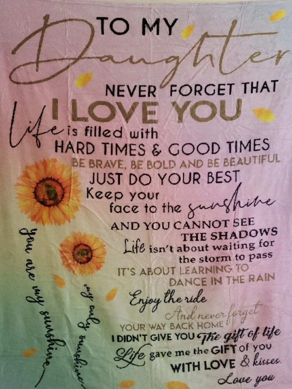 Sunflower Blanket 